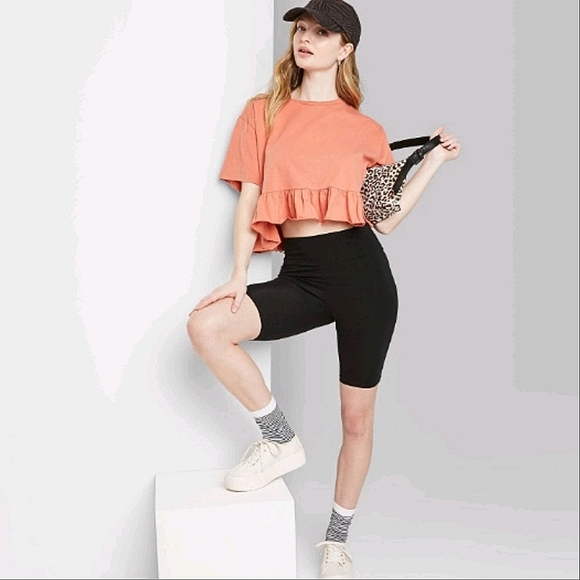 wild fable Pants - High Rise Biker Shorts